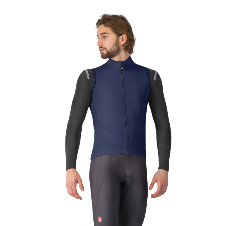 Castelli Perfetto Air Vest mouwloos belgian blue heren