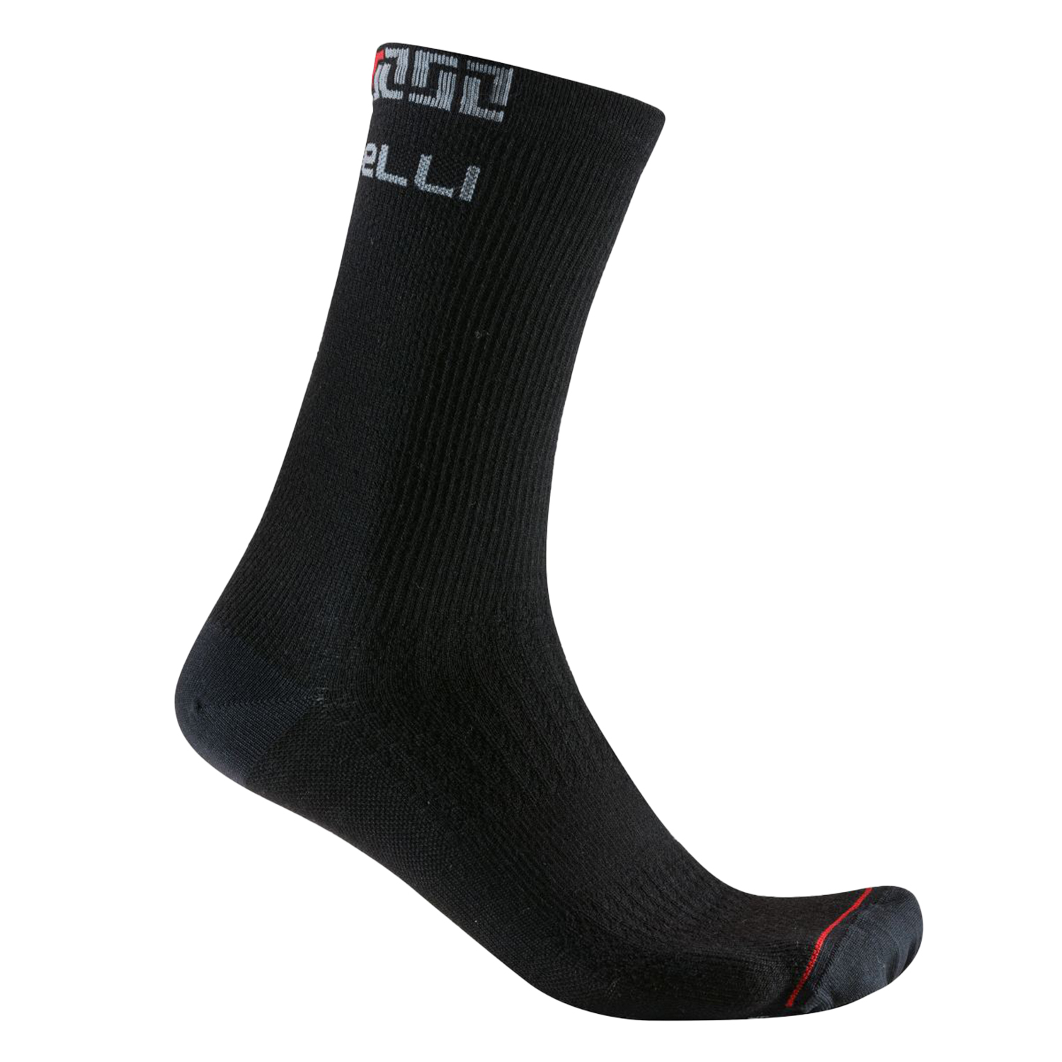 Castelli Bandito Merino 18 fietssokken zwart heren