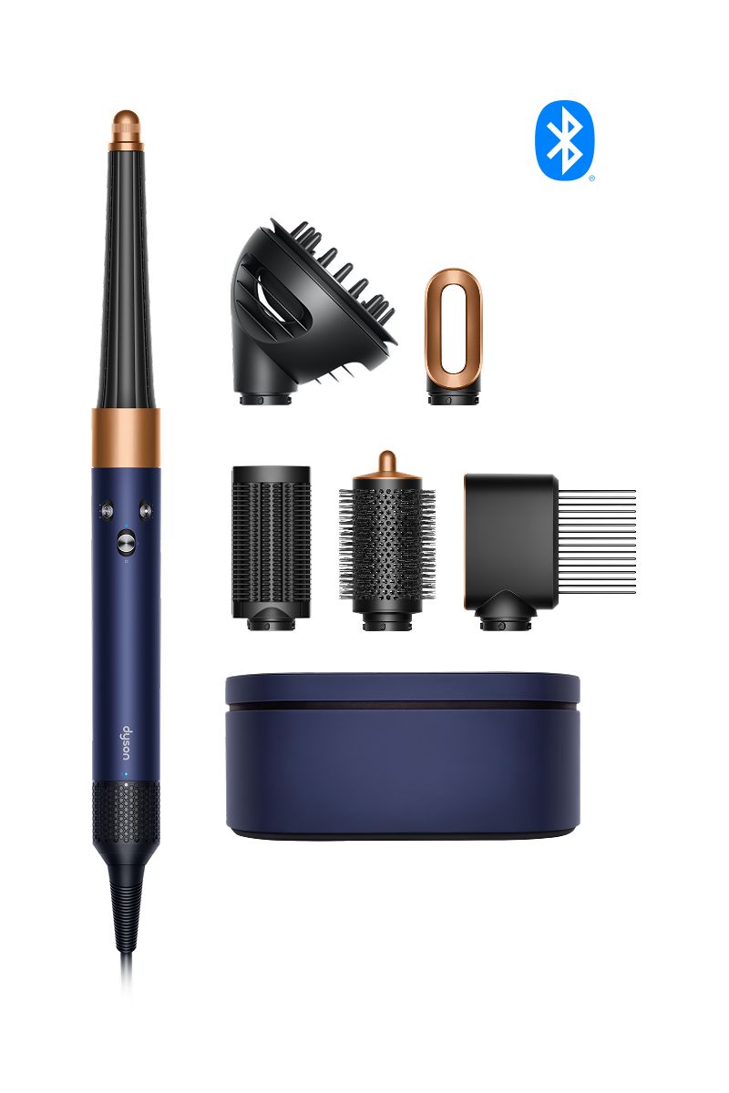 Dyson Airwrap i.d.™ multistyler en föhn Curly+Coily (Pruisisch blauw/Koper)
