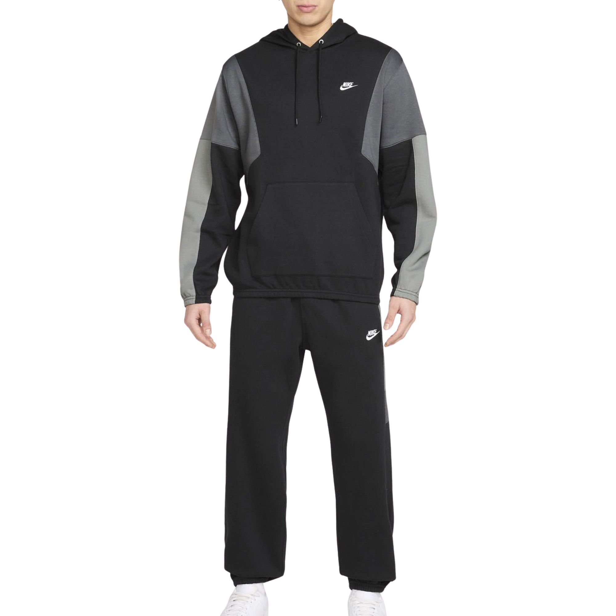 Nike Club Fleece Hooded Track Suit Heren