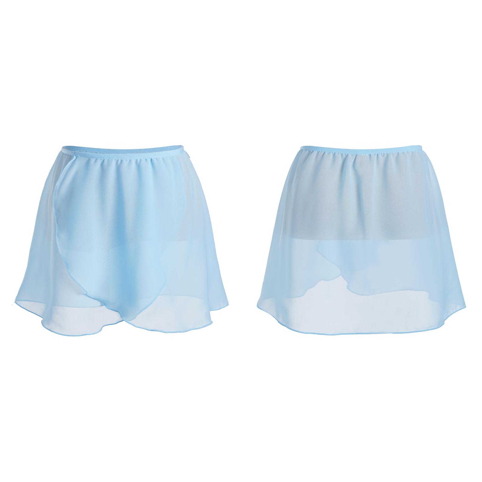 Fldy Meisjes Ballet Rokken Dans Chiffon Wikkelrok Kinderen Dans Gymnastiek Kostuum 2-6 Years