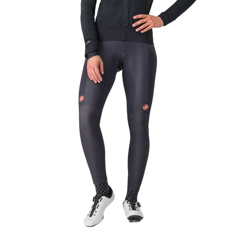 Castelli Sorpasso RoS fietsbroek lang dark gray dames