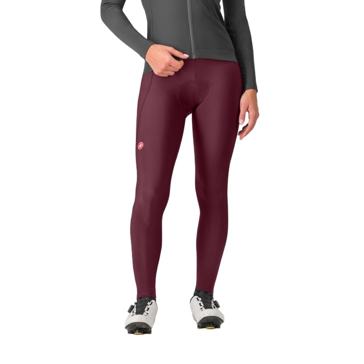 Castelli Espresso bibtight deep bordeaux dames