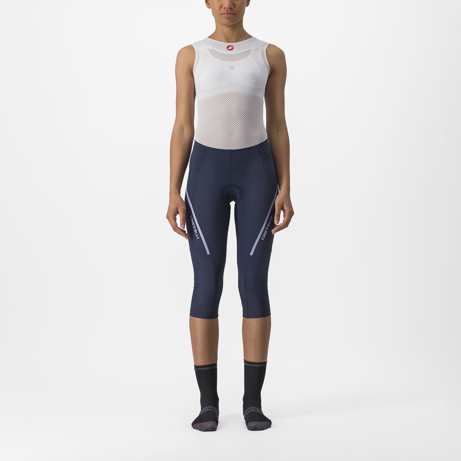 Castelli Velocissimo 3 bibknicker blauw dames