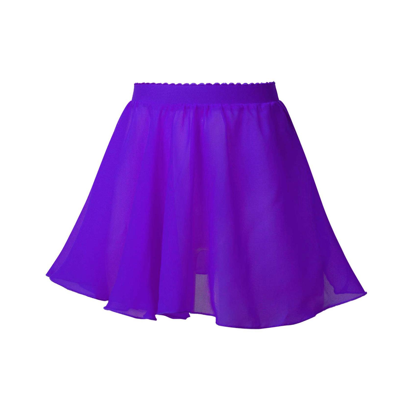 IEFiEL Meisjes Ballet Dansjurk Ballet Tailleband Turnpakje Chiffon Sluier Rokken Kinderwikkelrok voor peuters Kinderen Oefen Turnpakje Jurk 15-16 Years