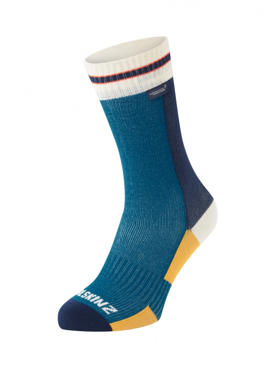 SealSkinz Billockby Fietssokken blauw unisex