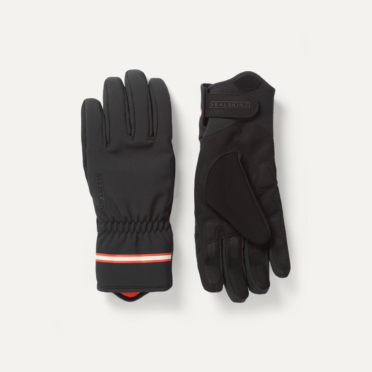 SealSkinz Bradfield waterdichte winter geïsoleerde fietshandschoenen zwart