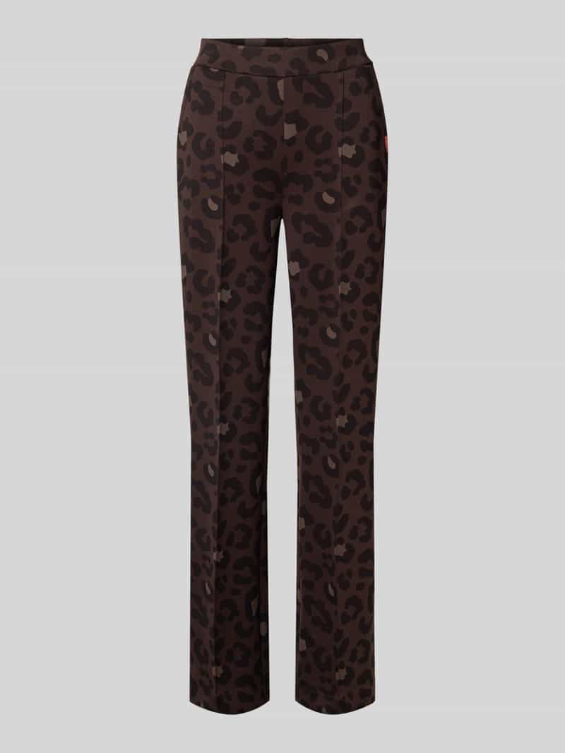 Milano italy Joggingbroek in all-over look met elastische band