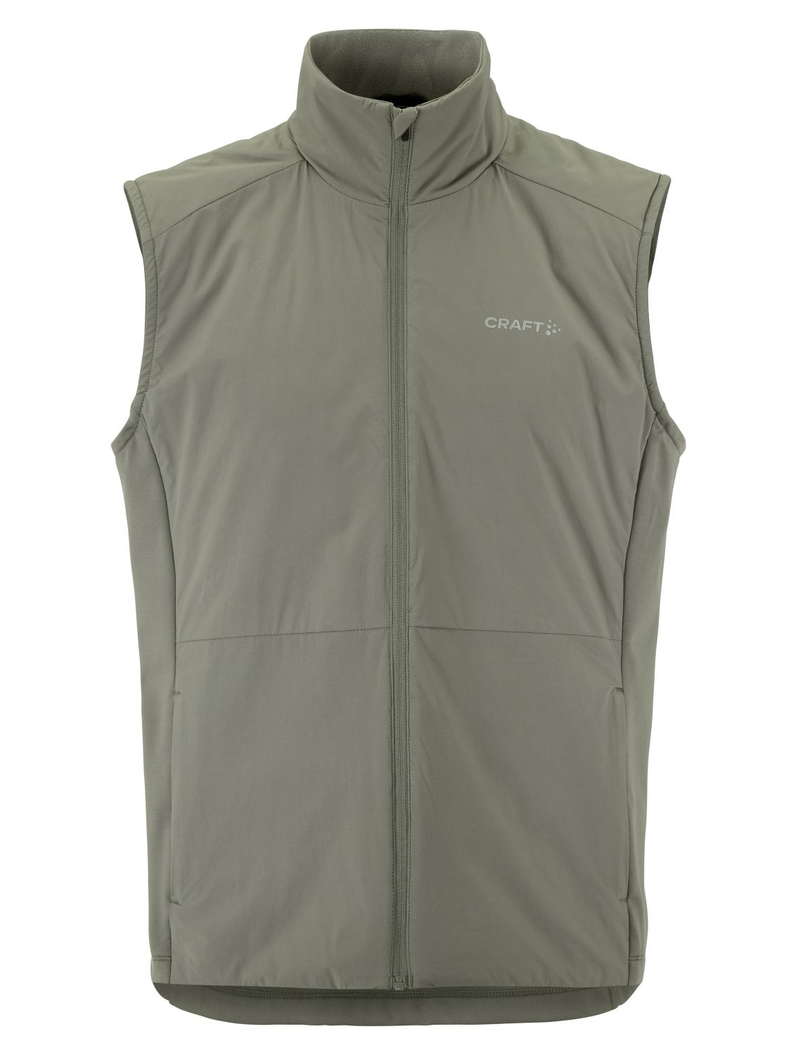 Craft ADV Essence Warm hardloopvest mouwloos 2 groen heren