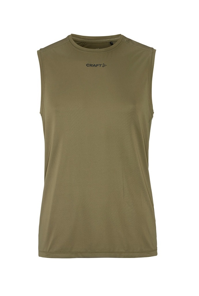 Craft ADV Essence hardloopshirt mouwloos 2 groen heren