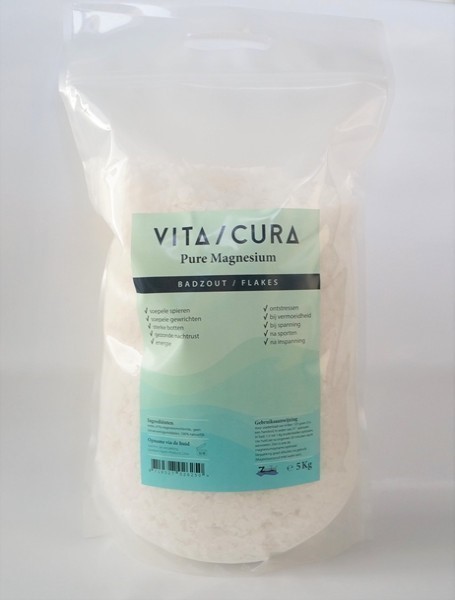 Vita Cura Magnesium zout/flakes 5000G