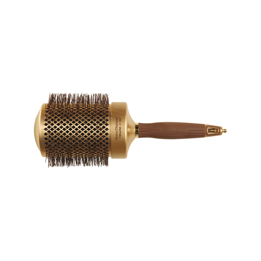 Olivia Garden Expert Blowout Shine Wavy Goud/Bruin 80mm