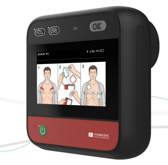 Primedic heartsave myPAD display aed (halfautomaat)