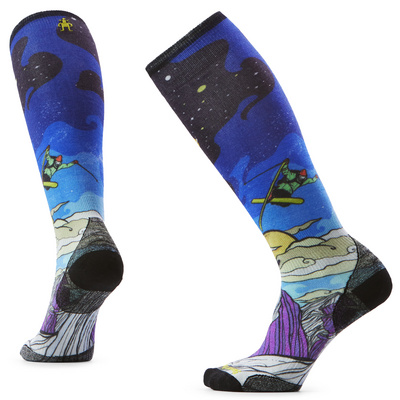 SmartWool Dames Ski Zero Cushion Galactic Ski Sokken