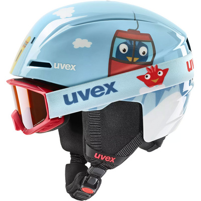Uvex Kinderen Viti Set Skihelm