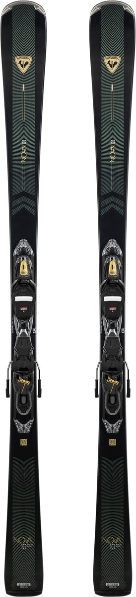 Rossignol Nova 10 piste ski's zwart/goud dames, 169 cm