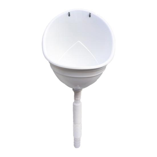 Couture Closet Waterless Wall-Mounted Urinal Anti-Odor Drain Design High-Efficiency Urine Diverter Easy Installation Kids Bathroom Toilet Urinal 70cm wit