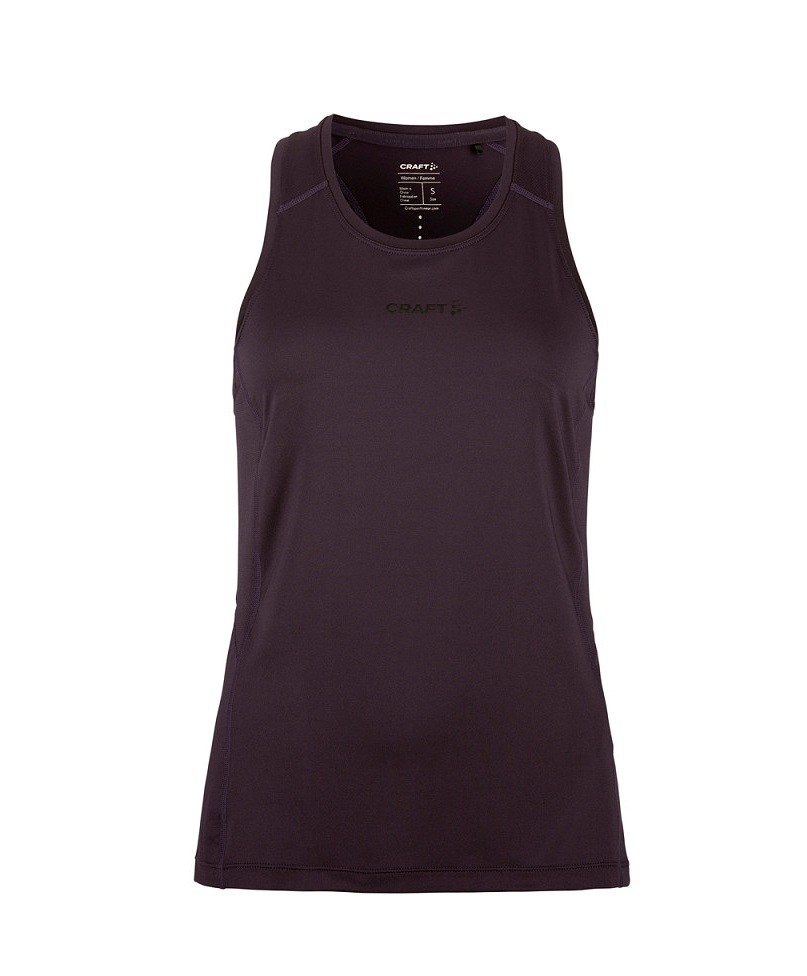 Craft ADV Essence 2 hardloop singlet paars dames