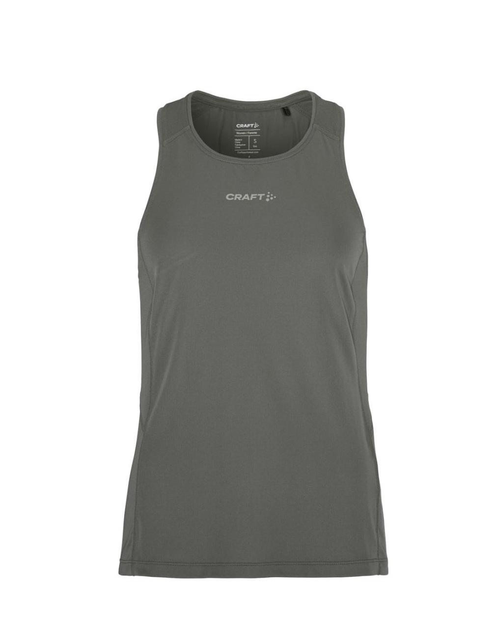 Craft ADV Essence 2 hardloop singlet grijs dames