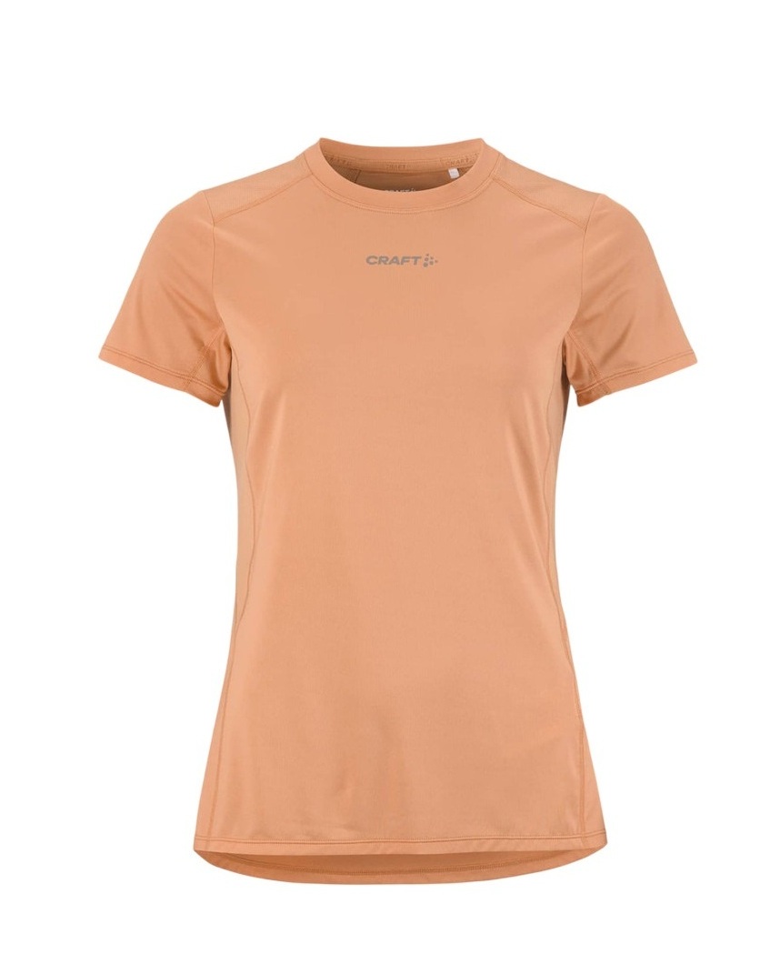 Craft ADV Essence 2 hardloopshirt korte mouw oranje dames