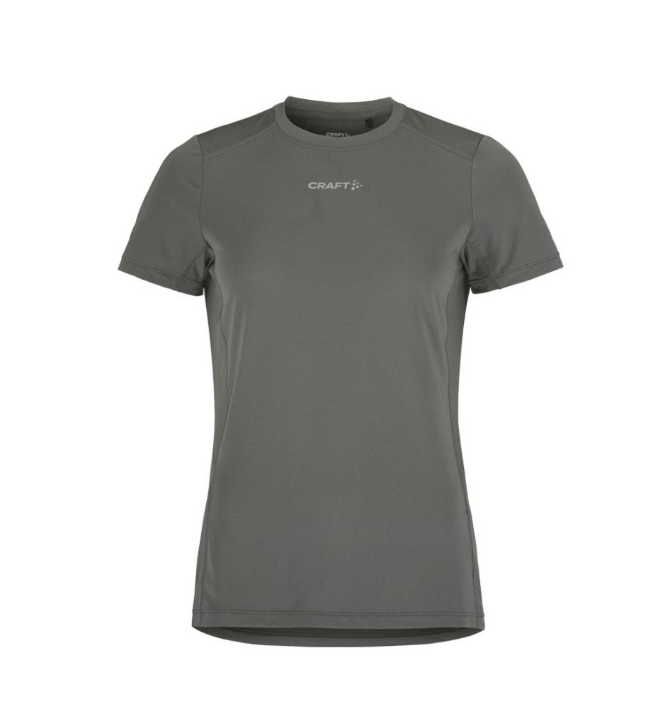 Craft ADV Essence 2 hardloopshirt korte mouw grijs dames
