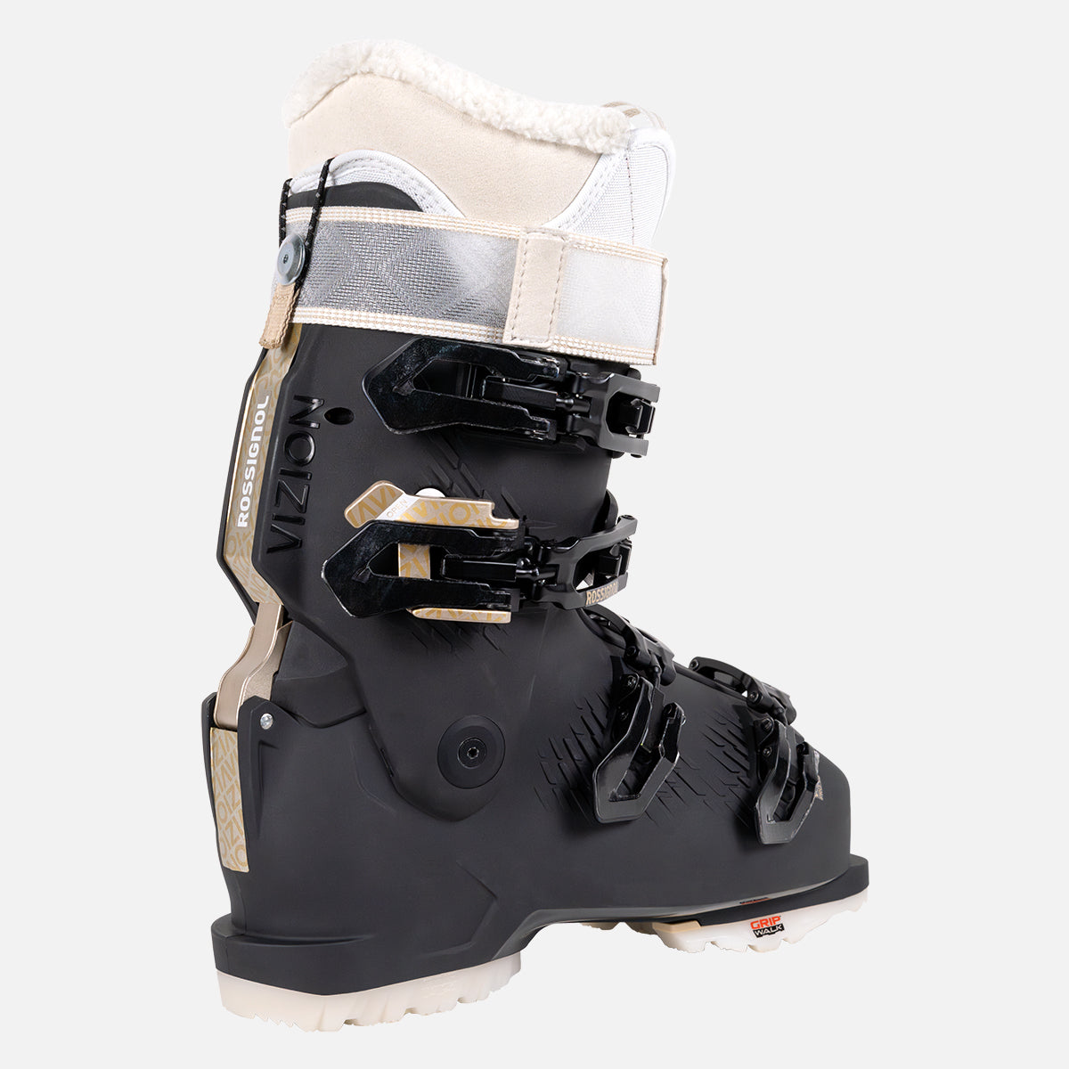 Rossignol Vizion 4B Pro 90 LV GW piste skischoenen zwart dames, 25.5
