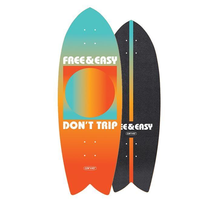 Trustry CARVER DECK FREE & EASY GRADIENT SUN
