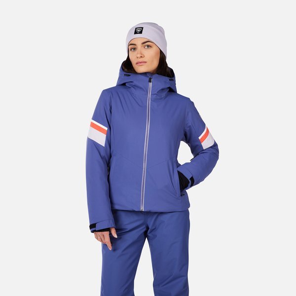 Rossignol Strawpile ski jas blauw dames