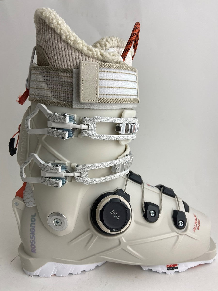 Rossignol Alltrack 90 X BOA HV/MV GW all mountain skischoenen beige dames, 24.5