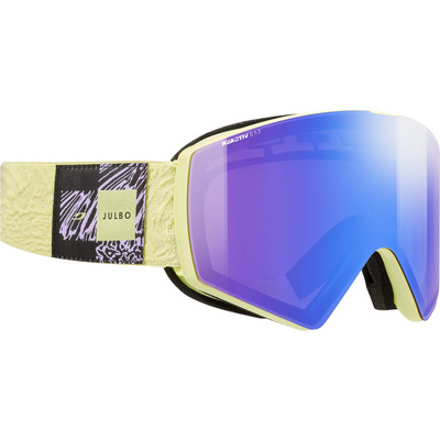 Julbo Razor Edge Reactiv 1-3 Skibril met hoog contrast