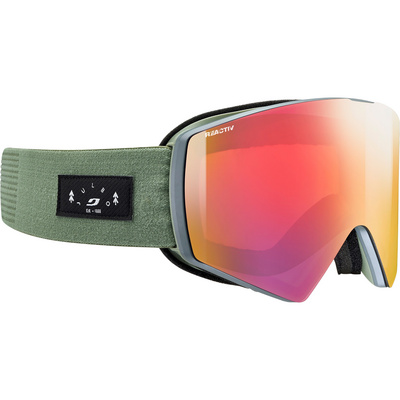 Julbo Razor Edge Reactiv 1-3 Skibril met hoog contrast