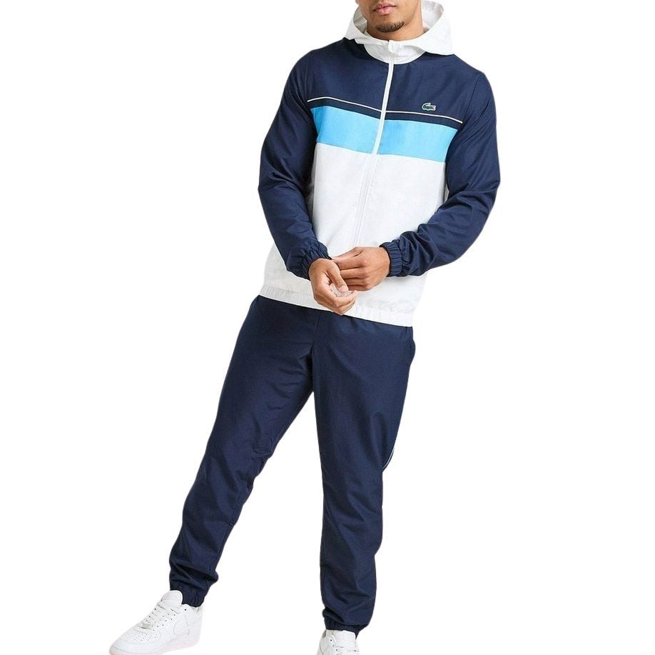 Lacoste Sport Colorblock Hooded Trainingspak Heren