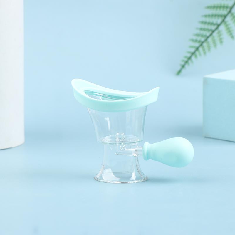 LCAuto parts Zachte Siliconen Oogspoelbekers Ogenreiniger Spoelbekers Herbruikbare Bad Oogspoelbekers Voor Studenten blauw