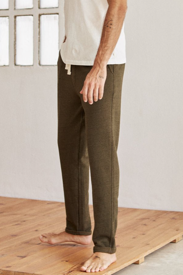 TWOTHIRDS Herren vegan Jogginghose Kefken Olive