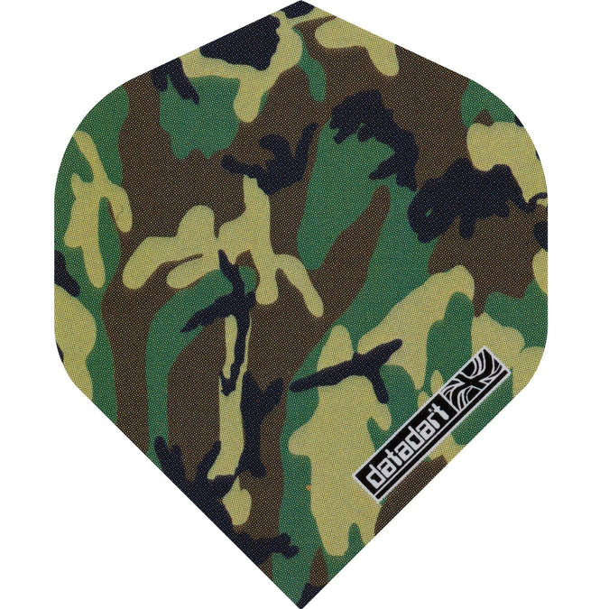 Datadart s Dart Flights - Camo Groen