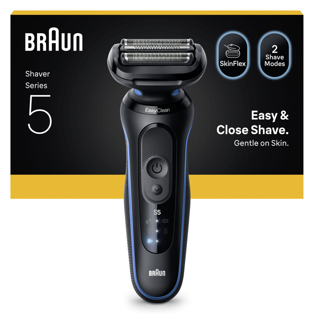 Braun Elektrisch Scheerapparaat Series 5 52-B1000s Blauw