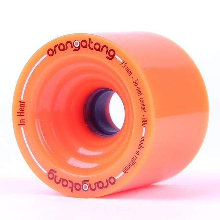 Trustry Longboard wielen Orangatang Heat 75mm Oranje - Gemengd - Skateboard - Volwassene oranje