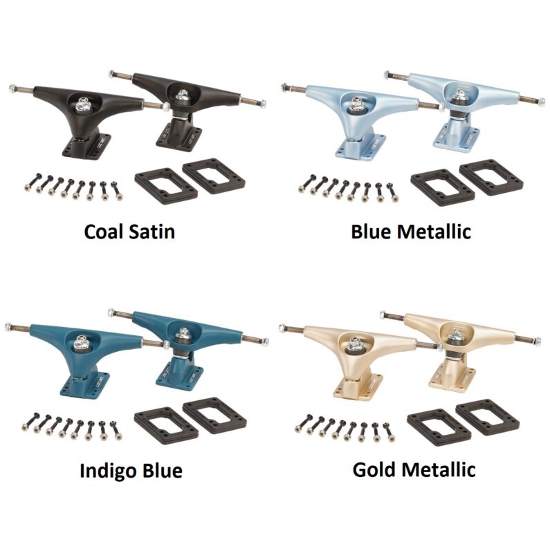 Carver  CX Hollow Surfskate - Truck Set - Blue Metallic