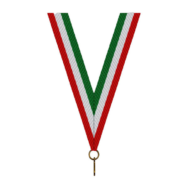 Sportprijzen Leiden Halslint - Rood Wit Groen