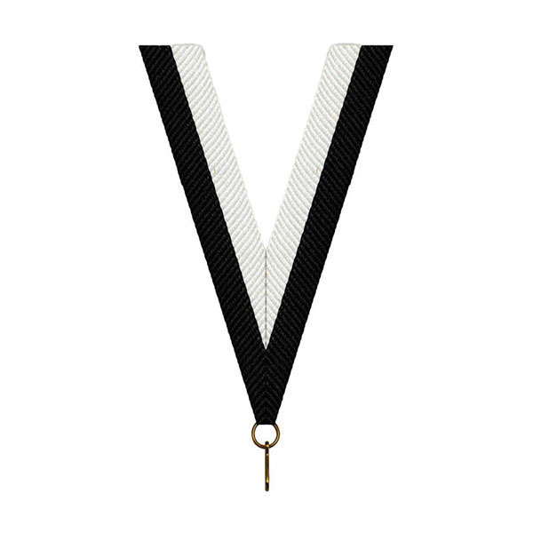 Sportprijzen Leiden Halslint - Zwart Wit