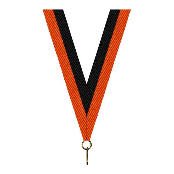 Sportprijzen Leiden Halslint - Oranje Zwart