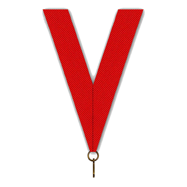 Sportprijzen Leiden Halslint - Rood