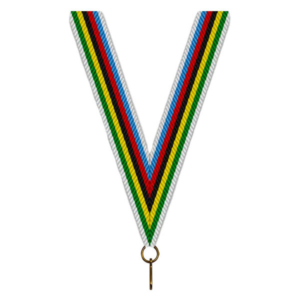 Sportprijzen Leiden Halslint - Regenboog