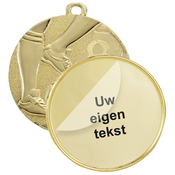 Sportprijzen Leiden Medaille tekstlabel