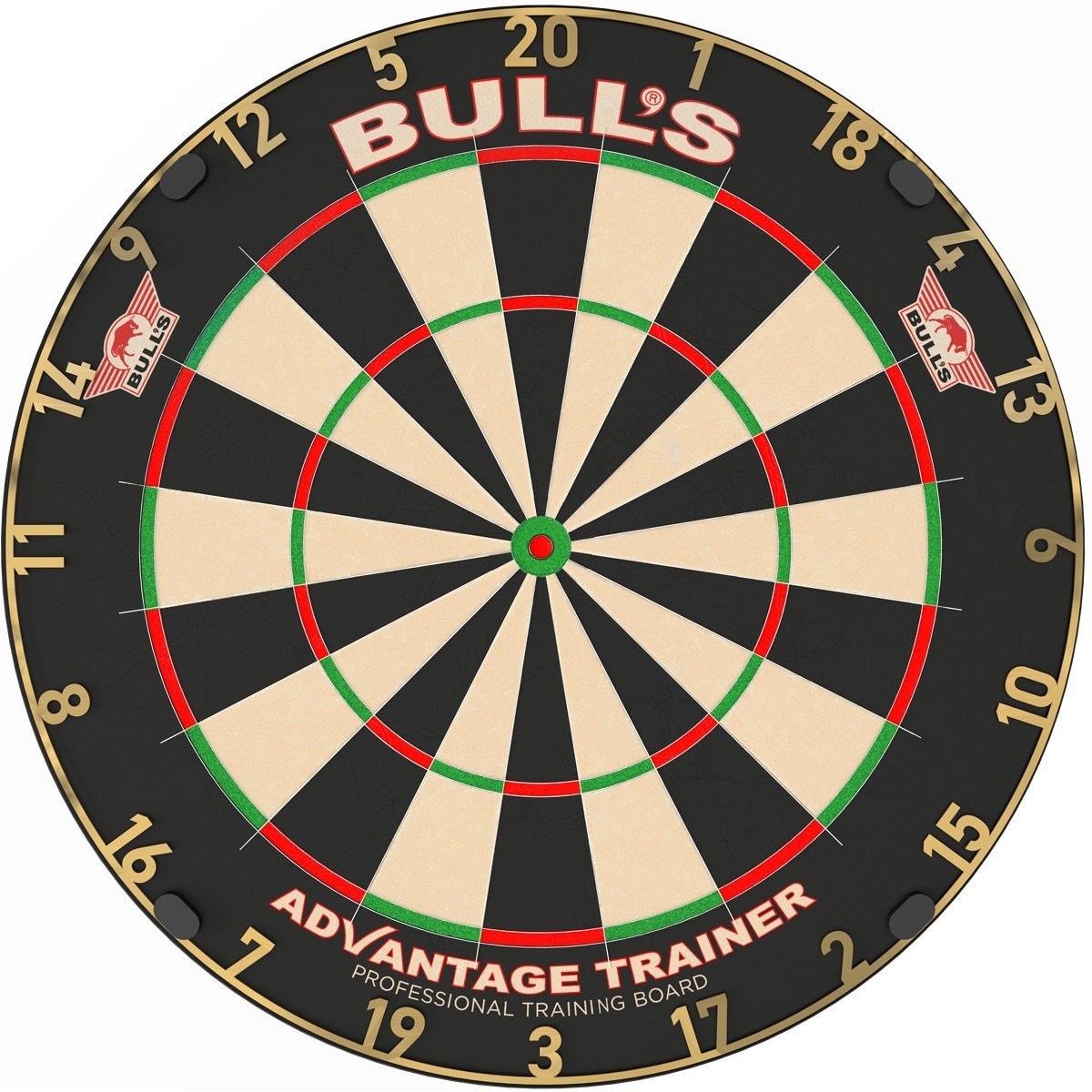Bulls Advantage Trainer Dartboard Gold