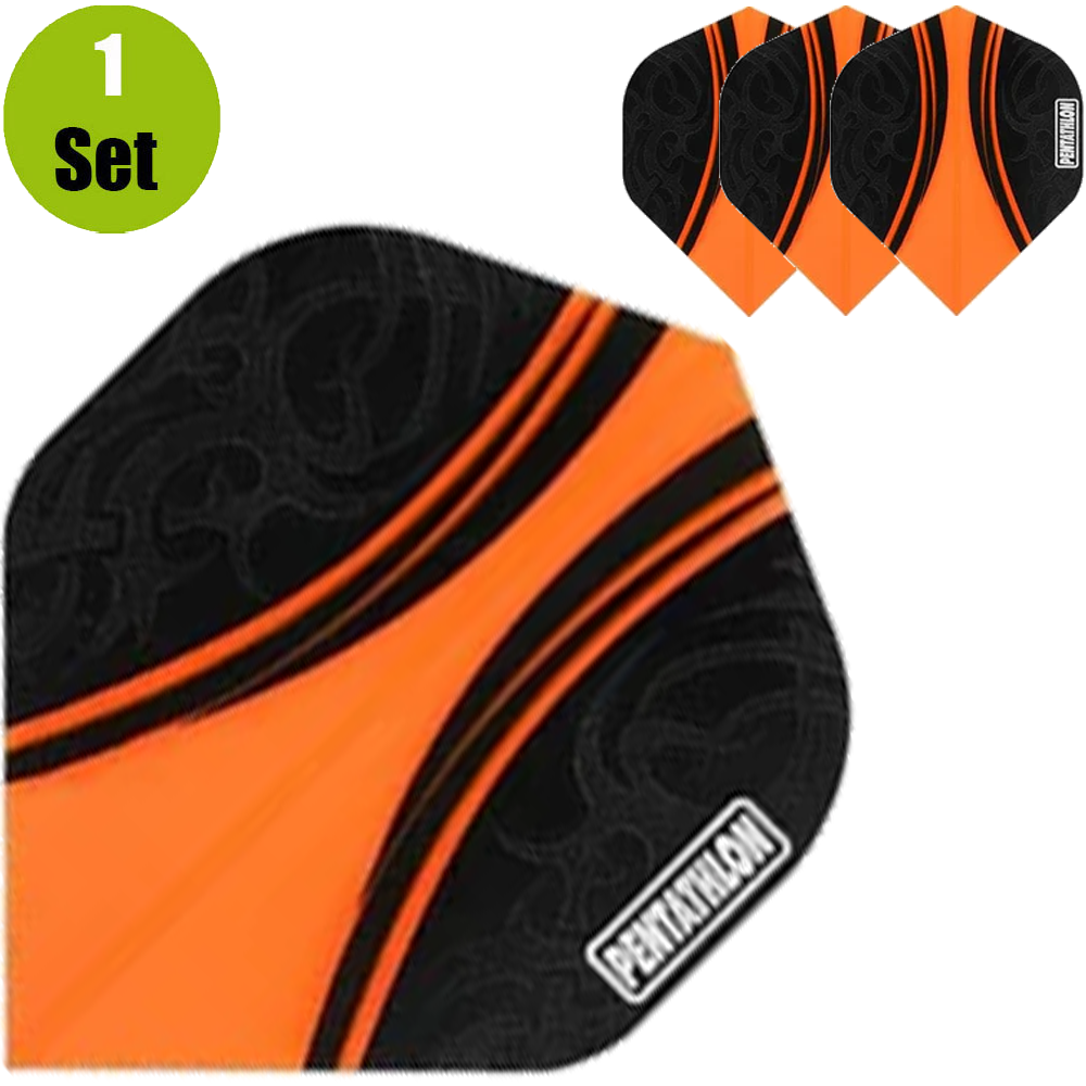 Pentathlon Vizion Swish Dartflights - Oranje