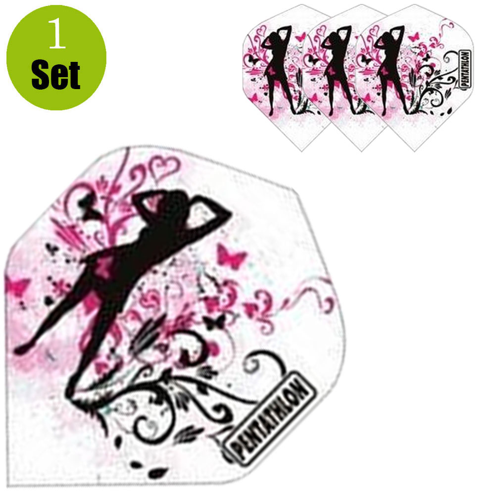 Ruthless Ladies Dartflights - Pink Lady