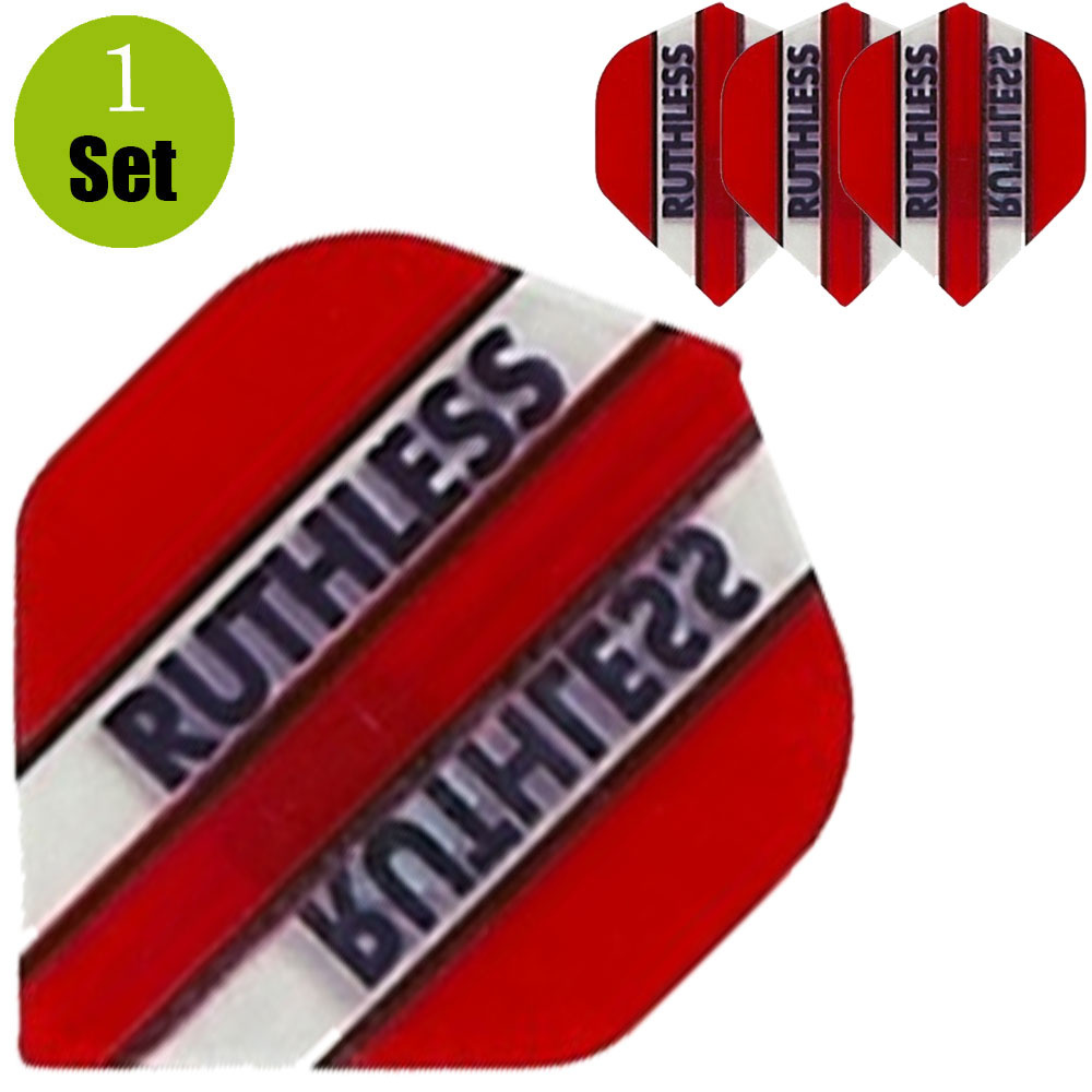 Ruthless Dart Flights - Rood