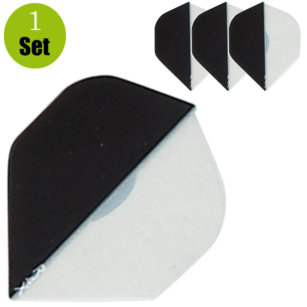 Ruthless Duo Color Dartflights - Clear