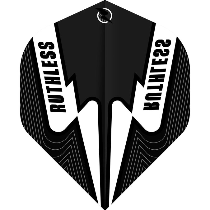 Ruthless Dart Flights - Power Surge Zwart